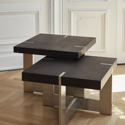 Tables Gigognes Rive Gauche // Rive Gauche Nesting Tables - Side Tables And End Tables