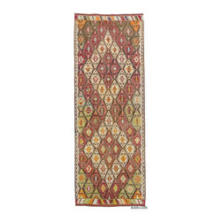Vintage Mut Kilim Rug - Area Rugs