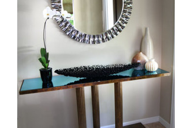Trendy entryway photo in Atlanta