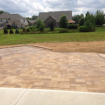 Lexington run patio/sidewalk