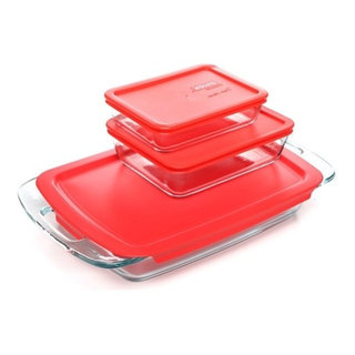 BW5 - 3-Piece Non-stick Toaster Oven Bakeware Set Range Kleen