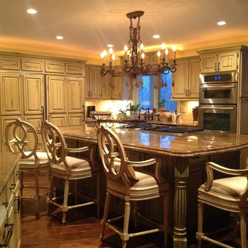 Hand Painted Kitchen Cabinet Updates