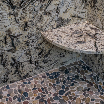 Delicatus White Granite Bathroom Countertops