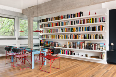 Immagine di una sala da pranzo design