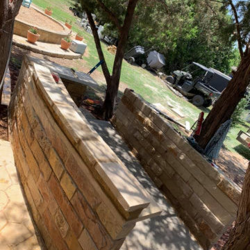 Retaining Walls, mailboxes, & columns, signs