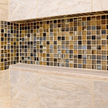 Transitional Hall Bathroom