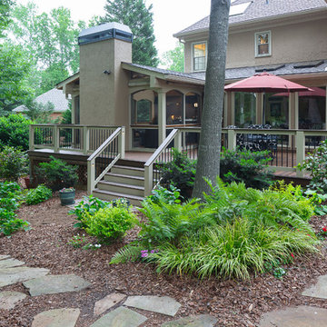 Inviting Deck With Screened Porch
