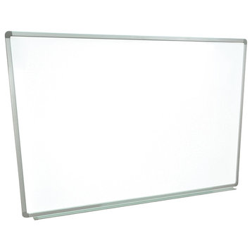 Luxor WB6040W Markerboard is a 60"x40" Wall Mounted Magnetic Whiteboard