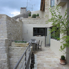 Outside