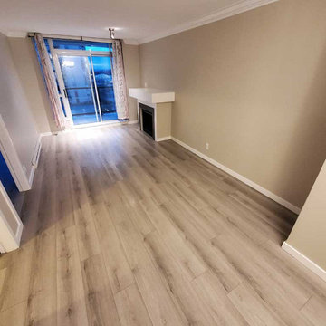 Move Out Deep Cleaning of a One bedroom plus Den Condo Located in Coquitlam BC C