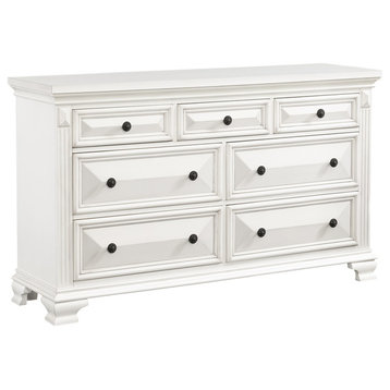 Picket House Furnishings Trent 7-Drawer Dresser in White