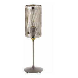 Beehive Table Lamp | Chrome - Table Lamps