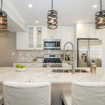 Kitchen Remodeled With Big Cook-top, Extra Cooking Space & Large Cabinets