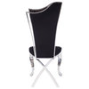 Cyrene Side Chair, Set of 2, Fabric/Stainless Steel