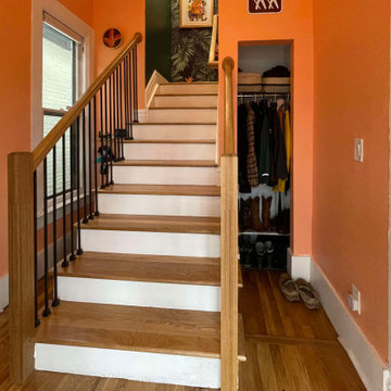 Entry and New Stairs
