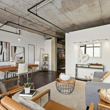 Loft Appartment Staging in Bellltown