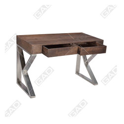 THE ARCHETYPAL INDUSTRIAL STUDY TABLE - Home Office Furniture