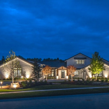 Outdoor Security Lighting | Lake House Outdoor Lighting Design