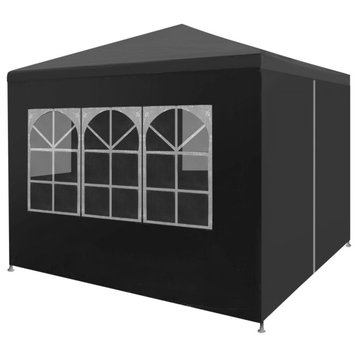 vidaXL Party Tent 9.8'x9.8' Anthracite