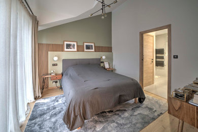 Inspiration pour une chambre minimaliste.