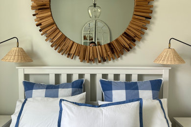 Inspiration for a nautical bedroom in Atlanta.