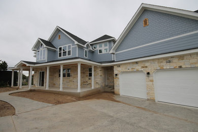 Inspiration for a timeless exterior home remodel in Austin