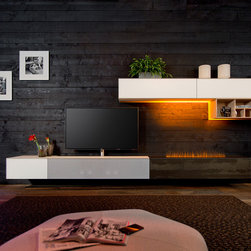 Spectral Ameno mit Smart Flame - Entertainment Centers And Tv Stands