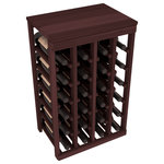 Wine Racks America - 24-Bottle Kitchen Wine Rack, Redwood, Walnut Stain - *Please Note*