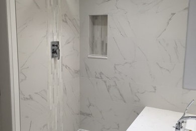 Bathroom - modern bathroom idea in Toronto