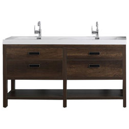 Transitional Bathroom Vanities And Sink Consoles by Burroughs Hardwoods Inc.