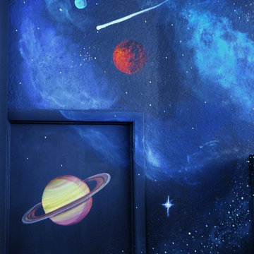 space themed bedroom