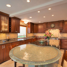 glass countertops