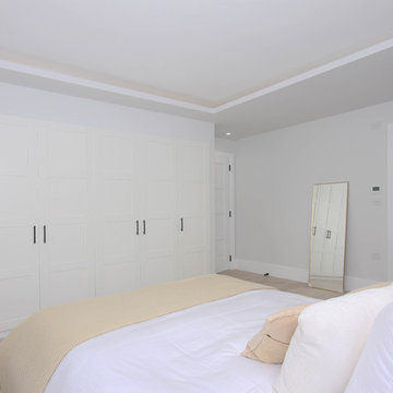 Notting Hill flat renovation and full refurbishment - Master bedroom