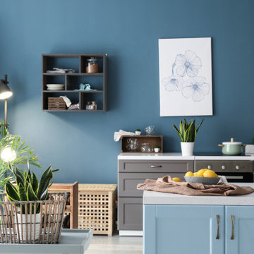 Cucina blu denim chiaro | San Marco