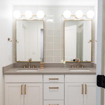 Midcentury Modern Basement Remodel
