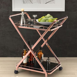 VESUVIUS/ROSE GOLD/BLACK GLASS - Products