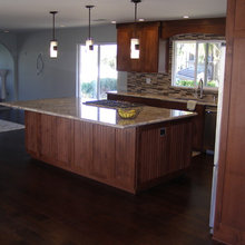 Dark Floor Kitchen
