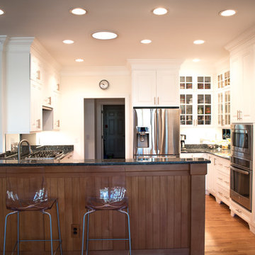 All White Cabinetry for Kitchen & Bath