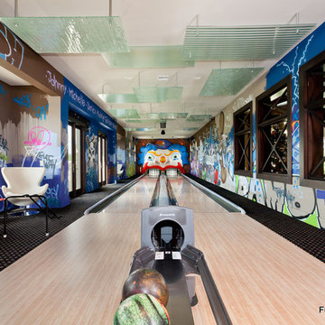 Home Bowling Alley of New York Yankees Player