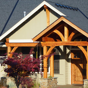 Timber Framed Entryways Showcase