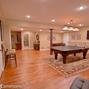 Leawood, KS Traditional Basement Finish