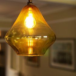House For Two Writers - Crouch End, London - Pendant Lighting