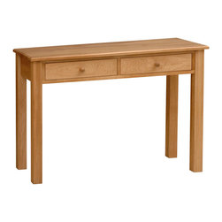 Appleby Oak 2 Drawer Dressing Table - Bedroom & Makeup Vanities