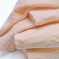 Affina Sand Ripple Organic Bath Towels - Bath Towels