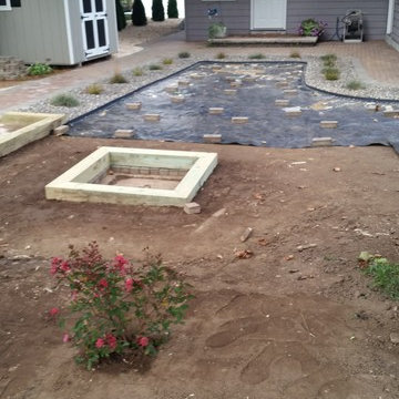 Maintenance free yard transformation