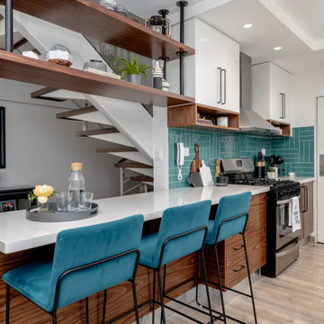 Contemporary Kitchen and Dining remodel, Santo Domingo