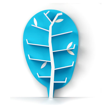Regal Baum | Blau
