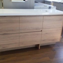 Chalet Oak timber vanity - Bathroom Vanities