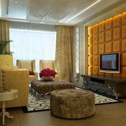 Leather Tile Panels from Royal Stone and Tile in Los Angeles - Home Decor