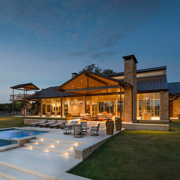 Modern Frontier- Texas Ranch House